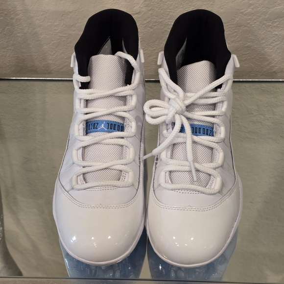 Michael Jordan Other - 🔥 Air Jordan 11 Retro Low TD Cleats – White/University Blue – Size 8.5 🔥
